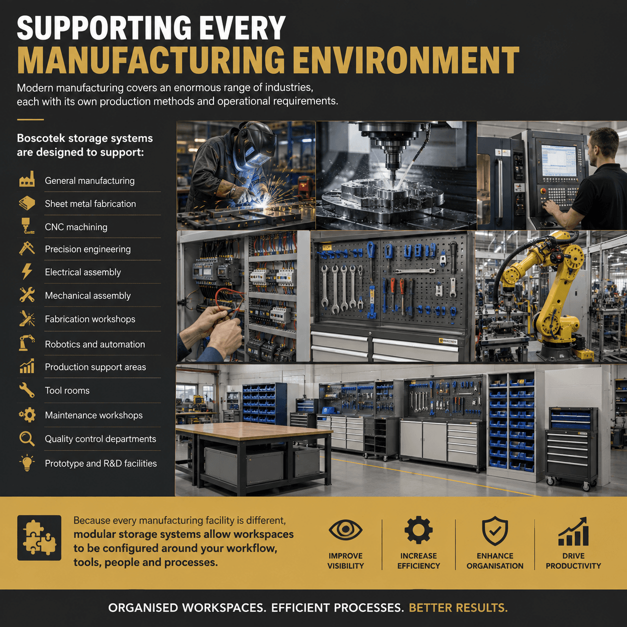 Supporting Every Manufacturing Environment